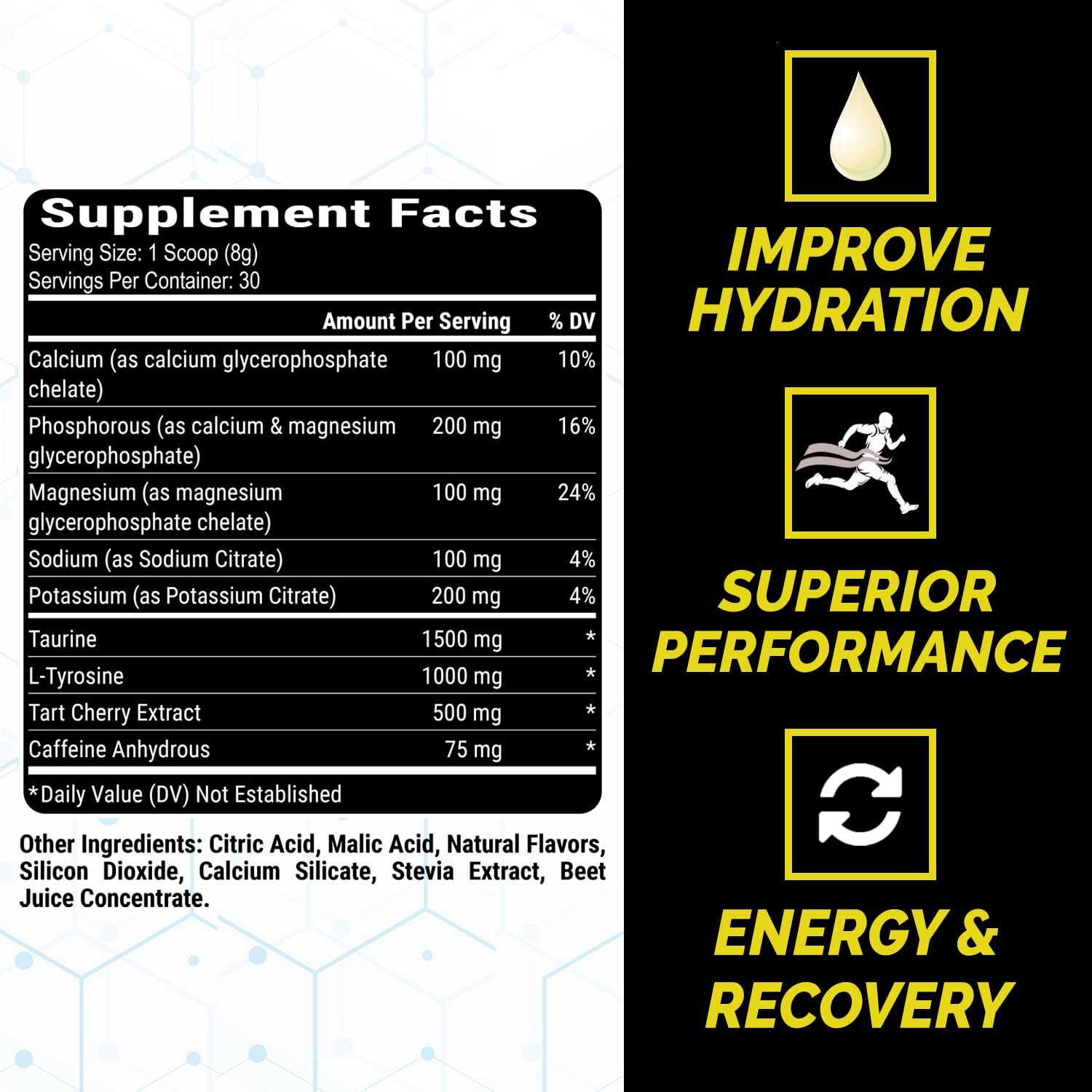PEScience Versalyte Charged powder scoop showing easy serving