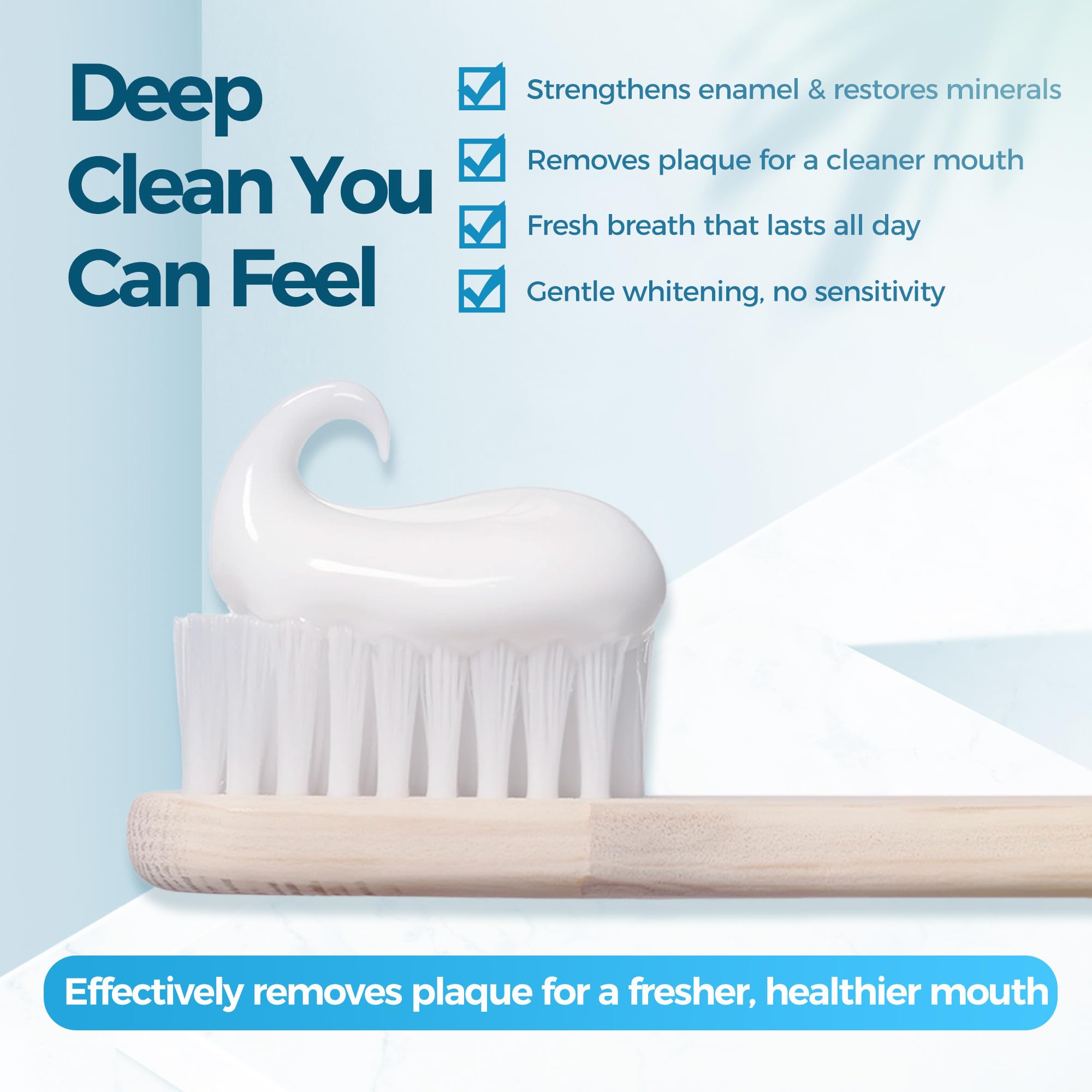 Two tubes of PETECT Hydroxyapatite Toothpaste ICY Melon Mint flavor