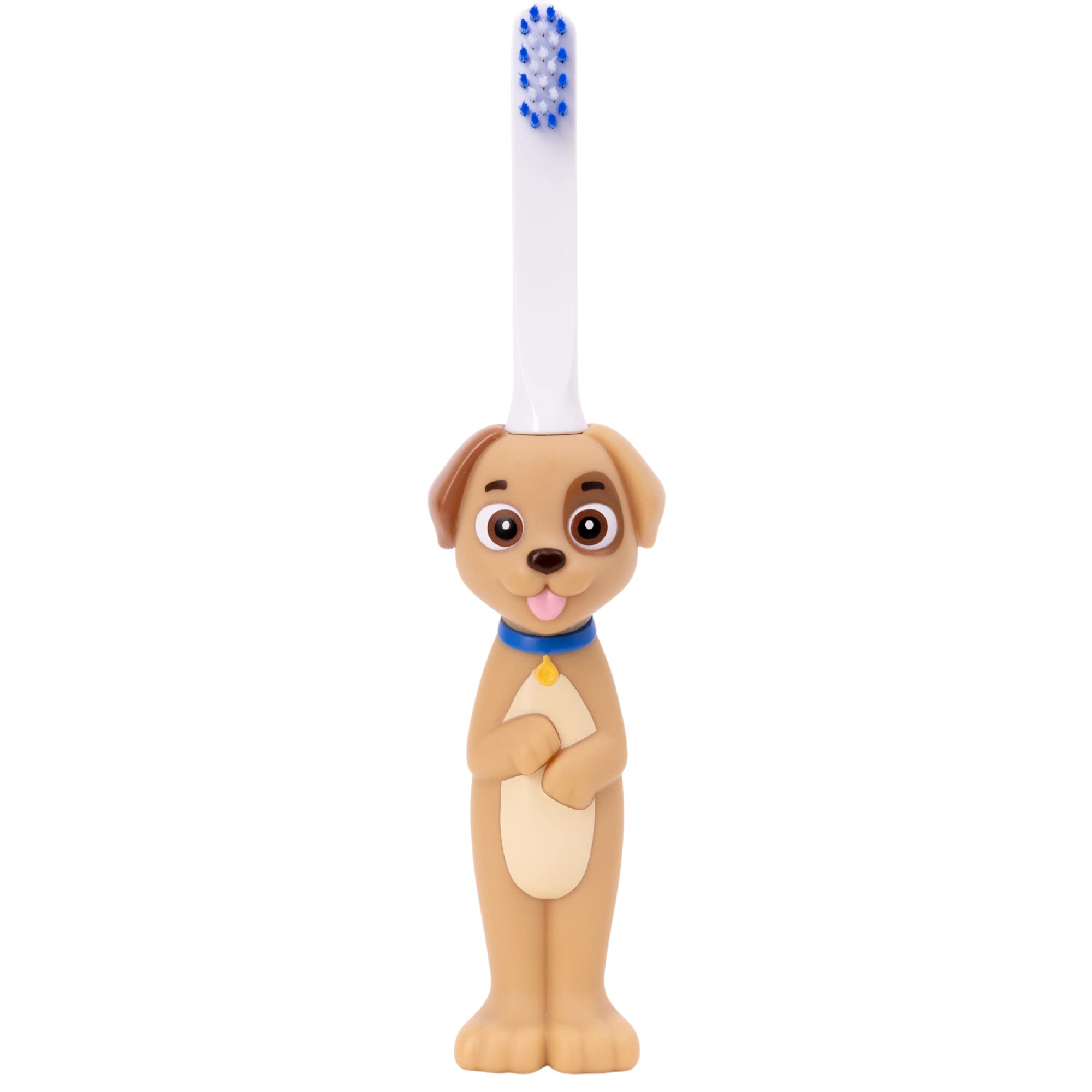 Petey The Puppy toothbrush toy close-up