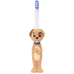 Petey The Puppy toothbrush toy close-up