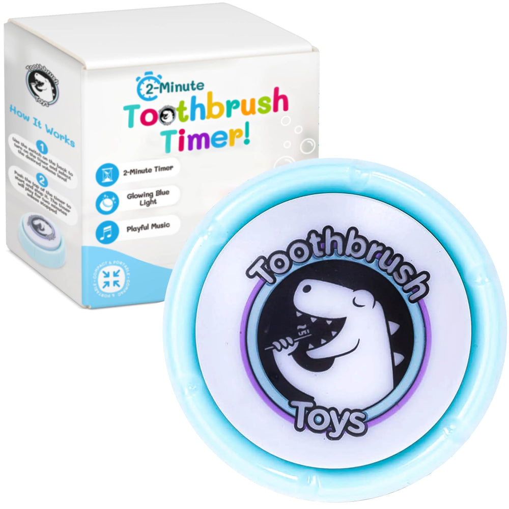 Toothbrush timer display showing countdown