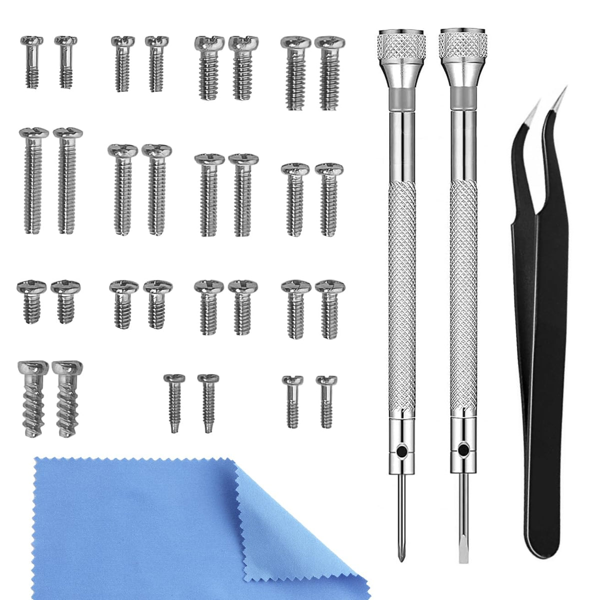 Compact PFDHQS eyeglass repair kit in a portable case