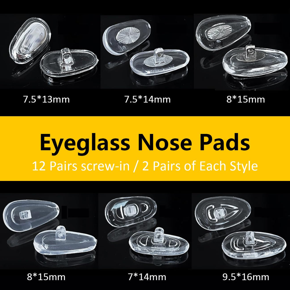 Compact repair kit with tools for on-the-go eyewear maintenance