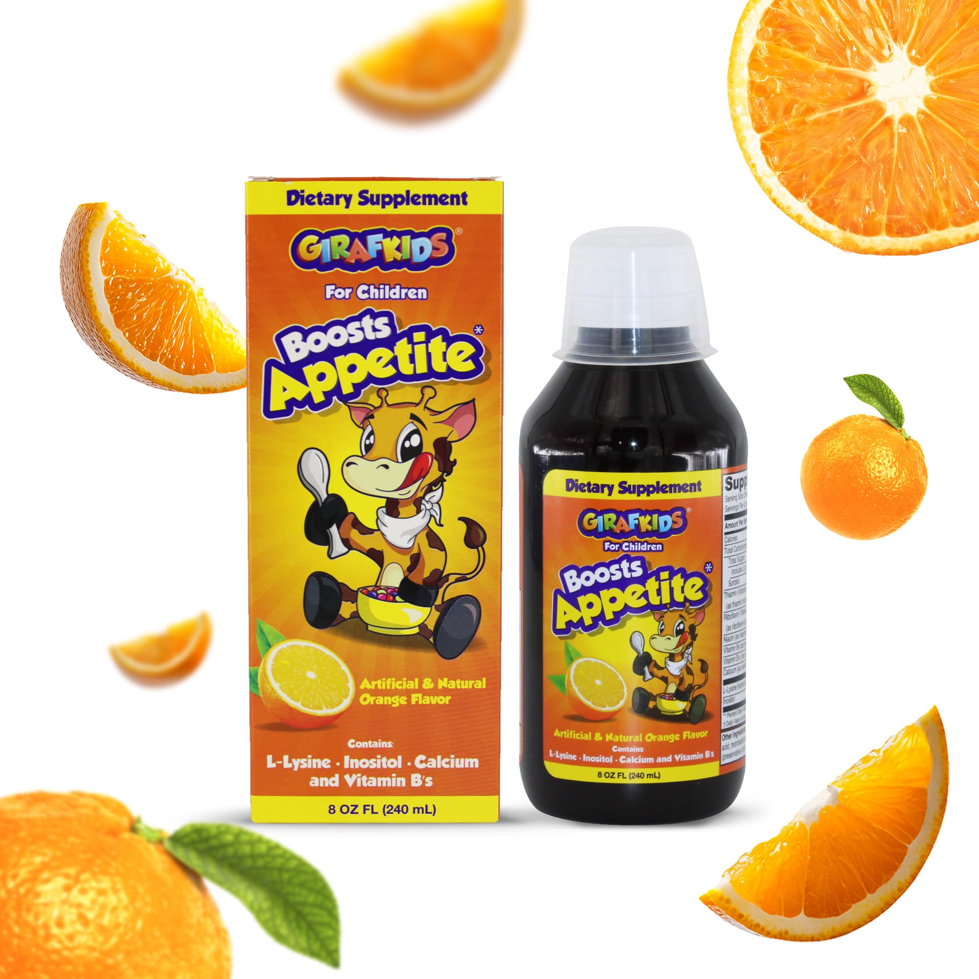 PHARMADEL GirafKids child taking syrup demonstrating simple daily use
