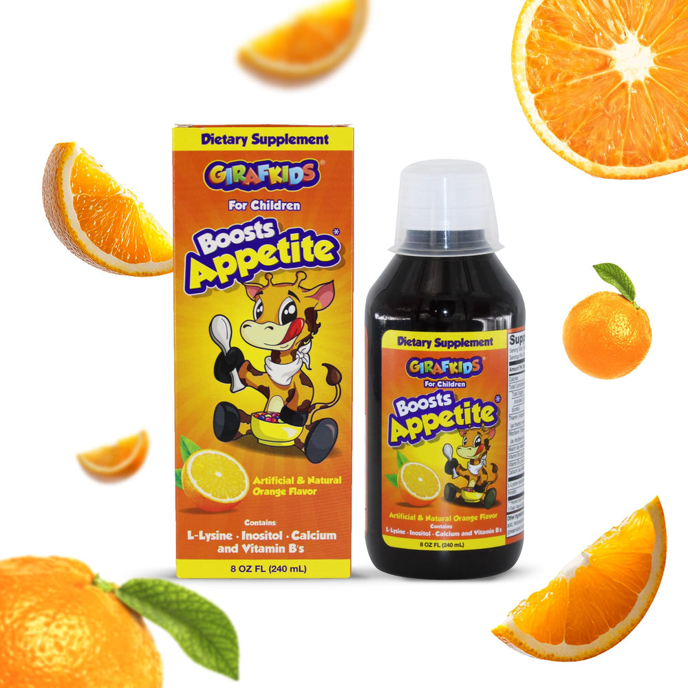 PHARMADEL GirafKids child taking syrup demonstrating simple daily use