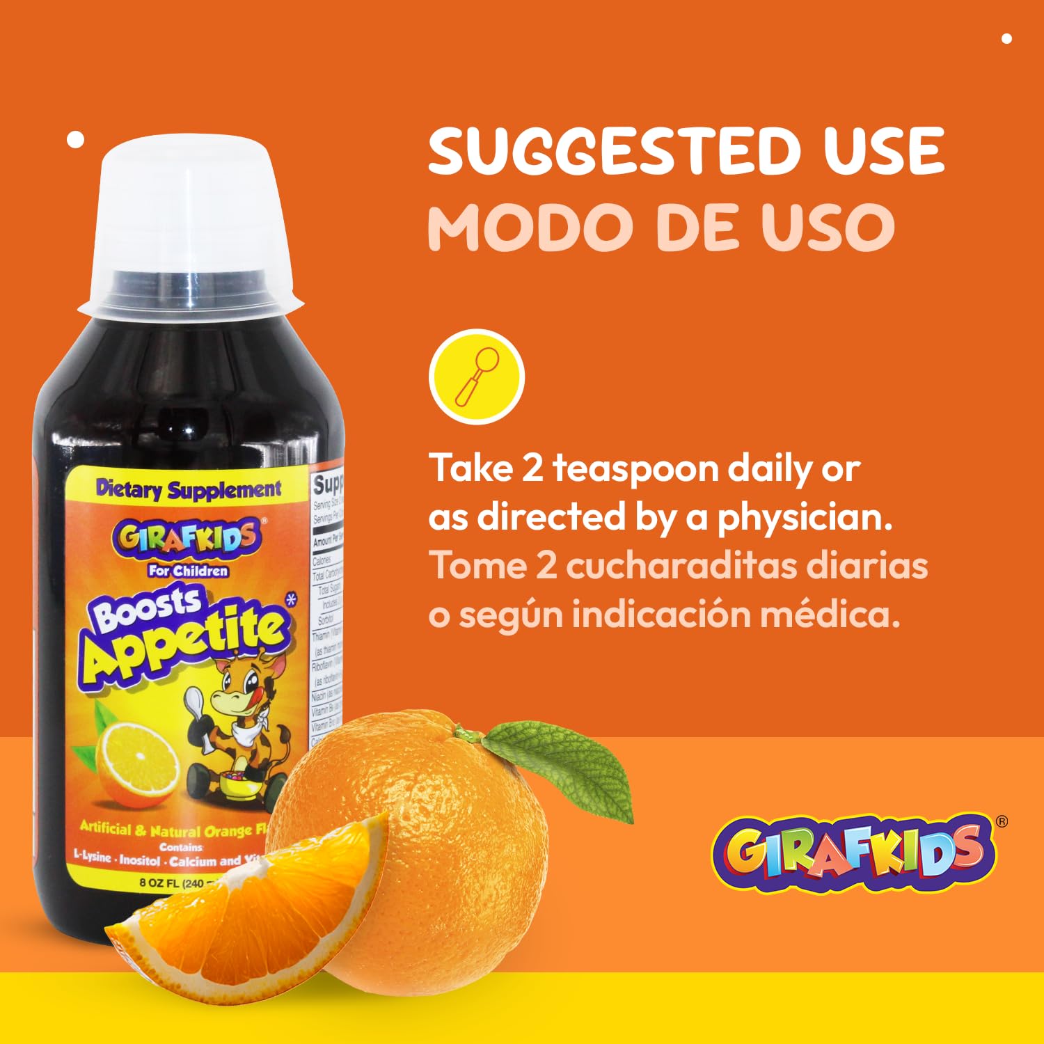 PHARMADEL GirafKids syrup texture drop illustrating smooth, palatable consistency