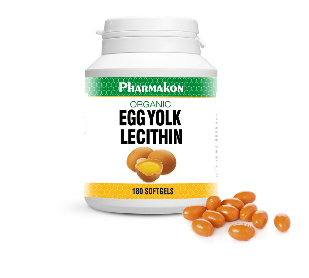 PHARMAKON Organic Egg Yolk Lecithin Softgel Bottle