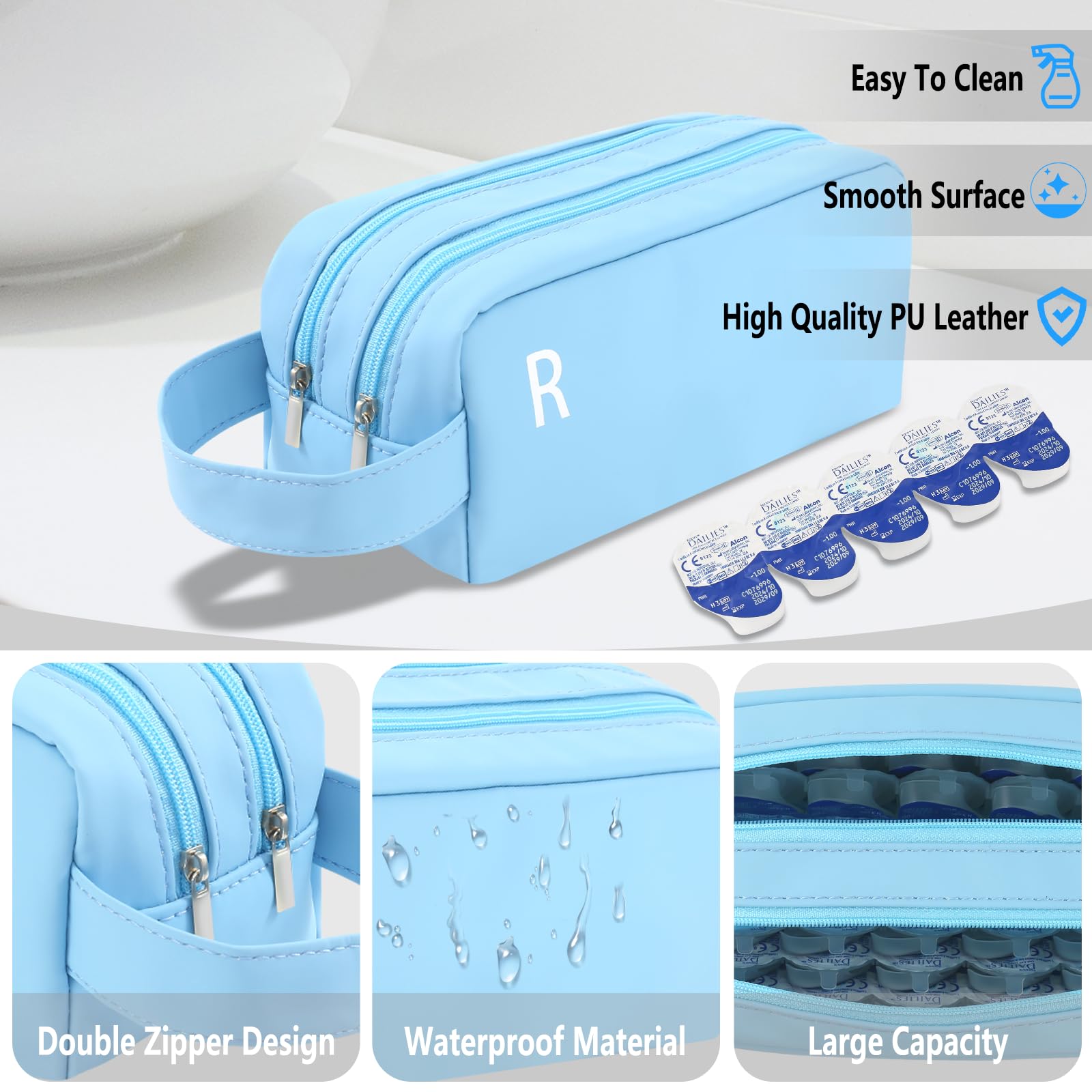 Texture and material: odorless PU leather with dust and water resistance