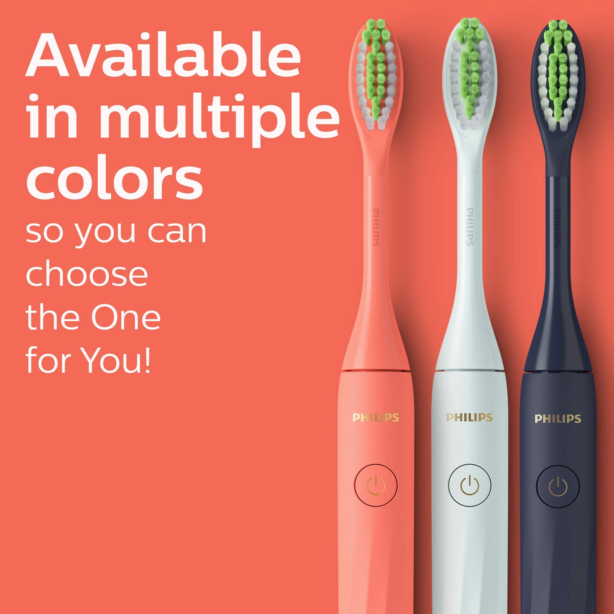 Color-matched coral handle with compact travel-friendly design