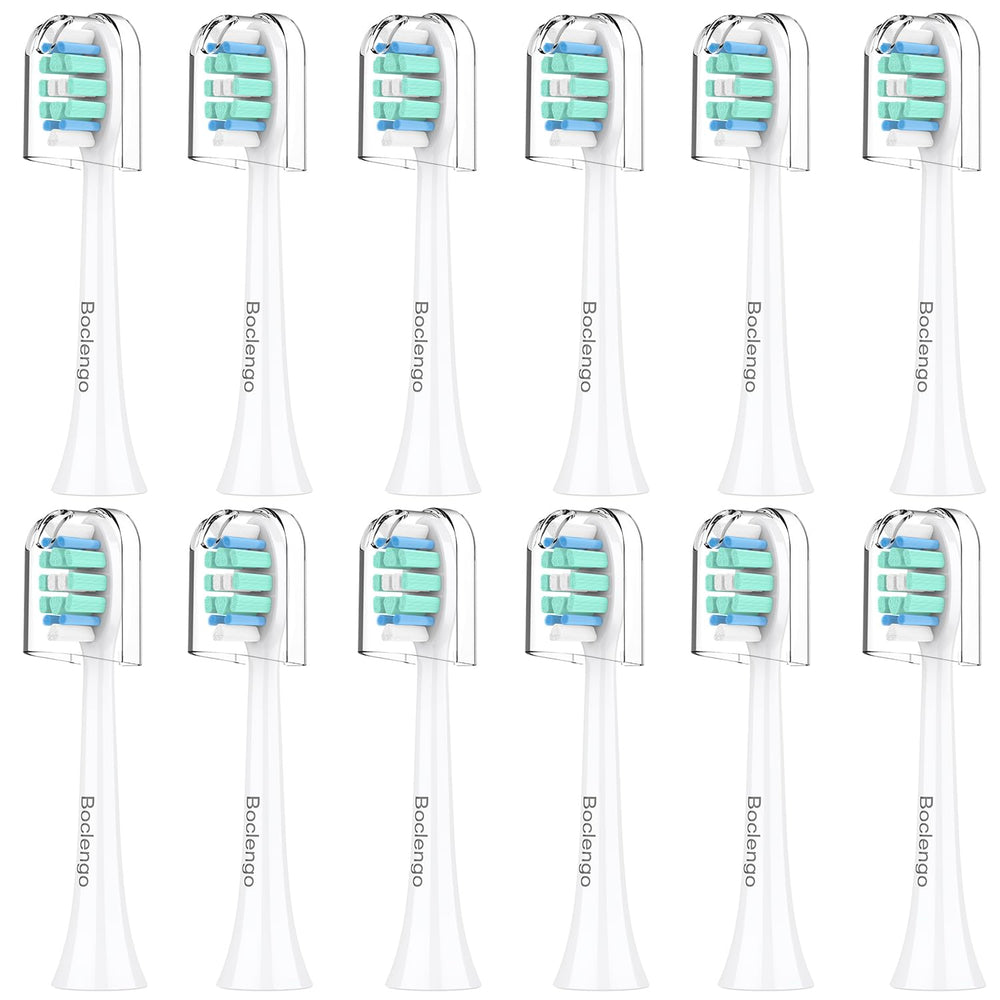 12-pack Philips Sonicare replacement heads compatible with C2, C1, and 4100