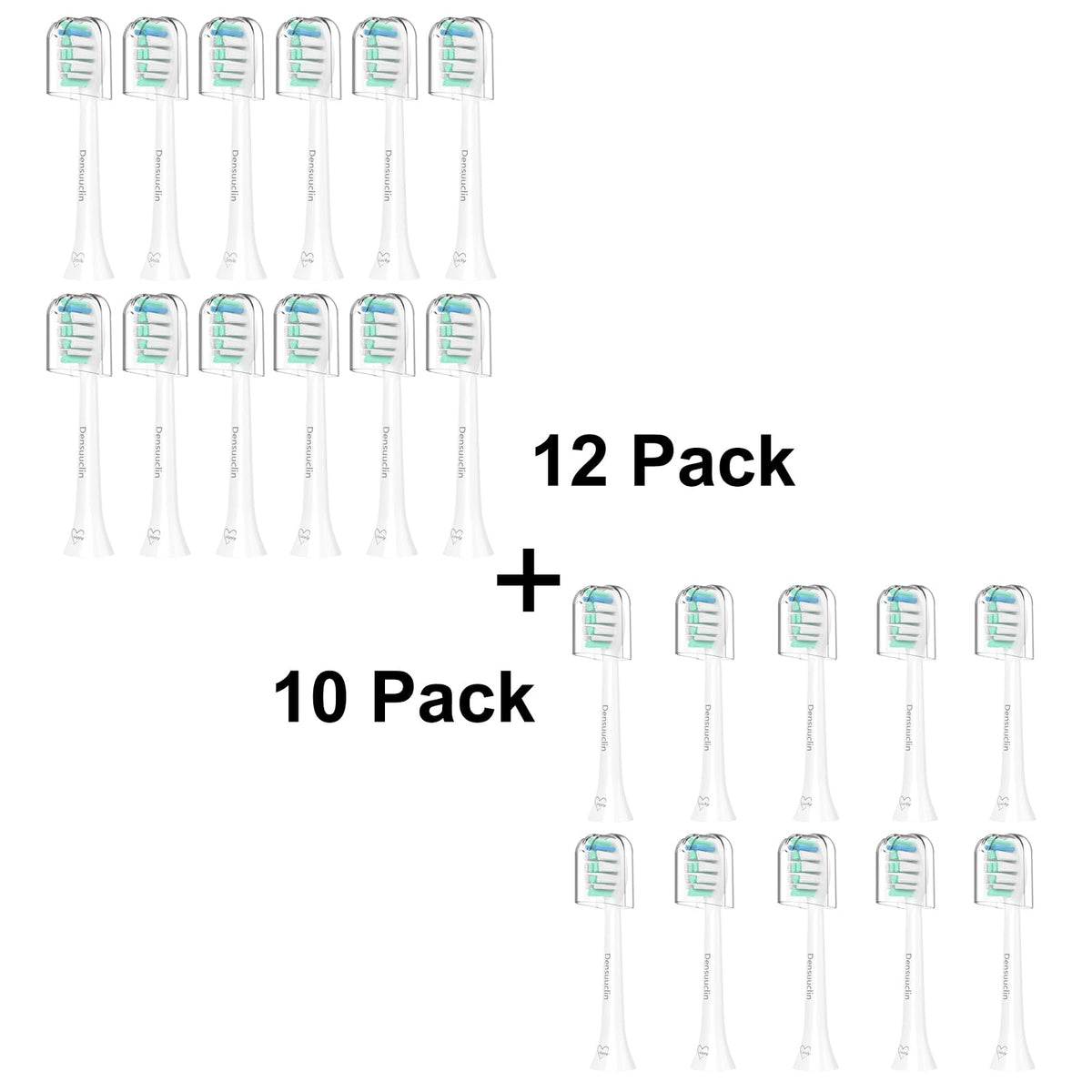 22-pack Philips Sonicare replacement heads compatible with multiple Sonicare models