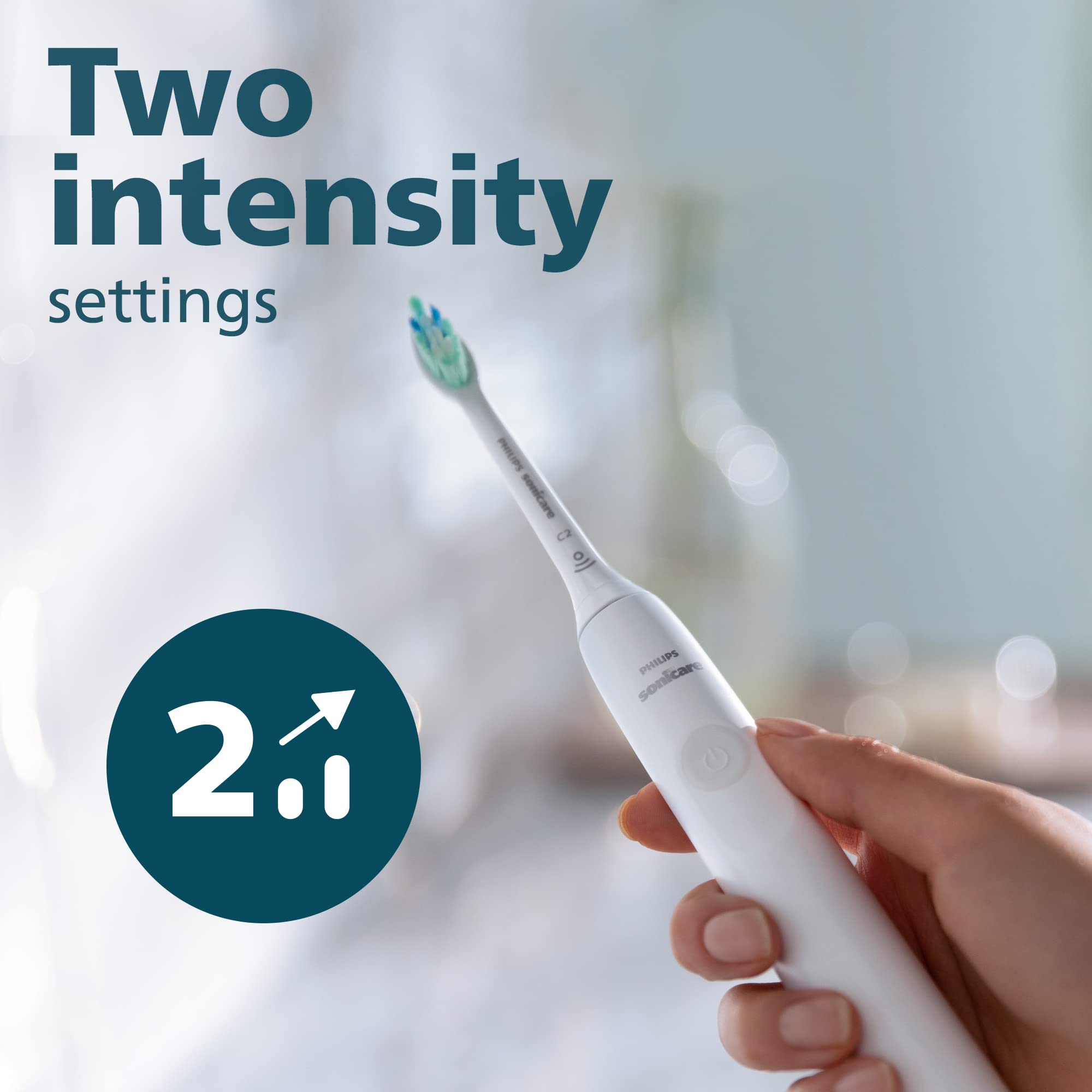 BrushSync indicator example on the handle