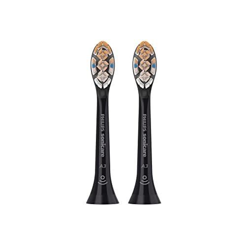 Box of two A3 All-in-One brush heads in black