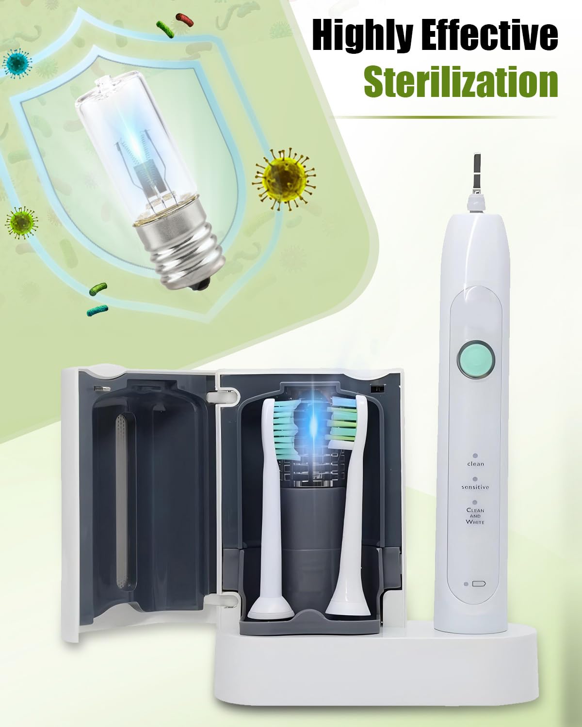 Package contains 2 light bulb replacements