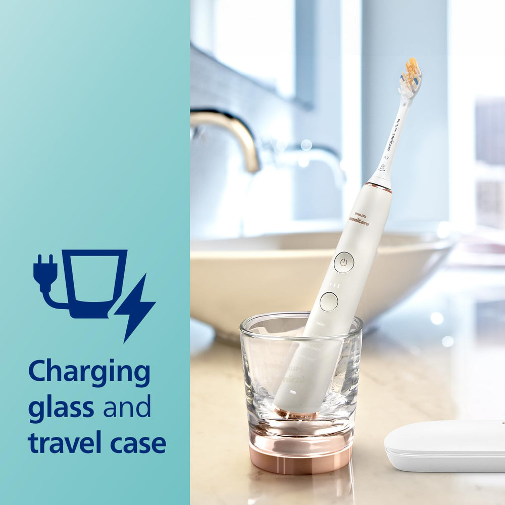 Charging glass and stand for cordless charging