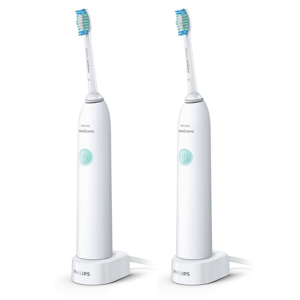 Philips Sonicare Dailyclean 2-count rechargeable toothbrushes - main image
