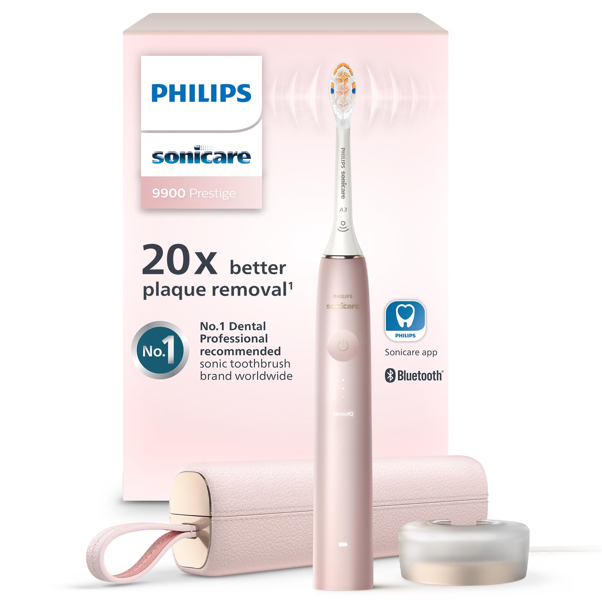 Philips Sonicare DiamondClean 9900 Pink hero product image
