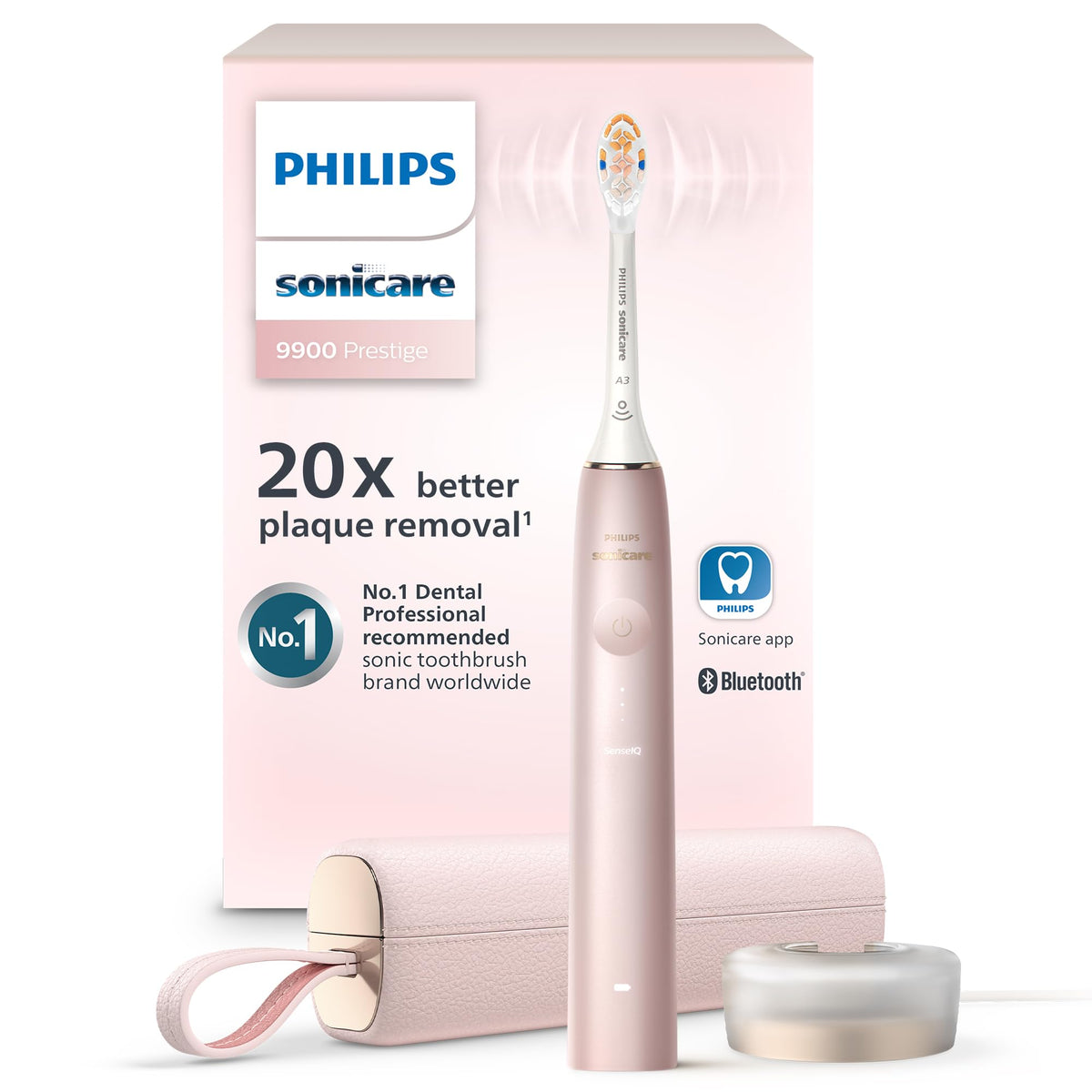 Philips Sonicare DiamondClean 9900 Pink hero product image