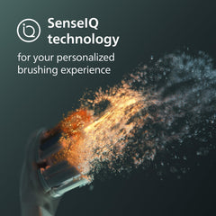 Smartphone displaying the Sonicare app interface