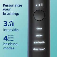 Philips Sonicare app connected to DiamondClean Smart 9300 on screen