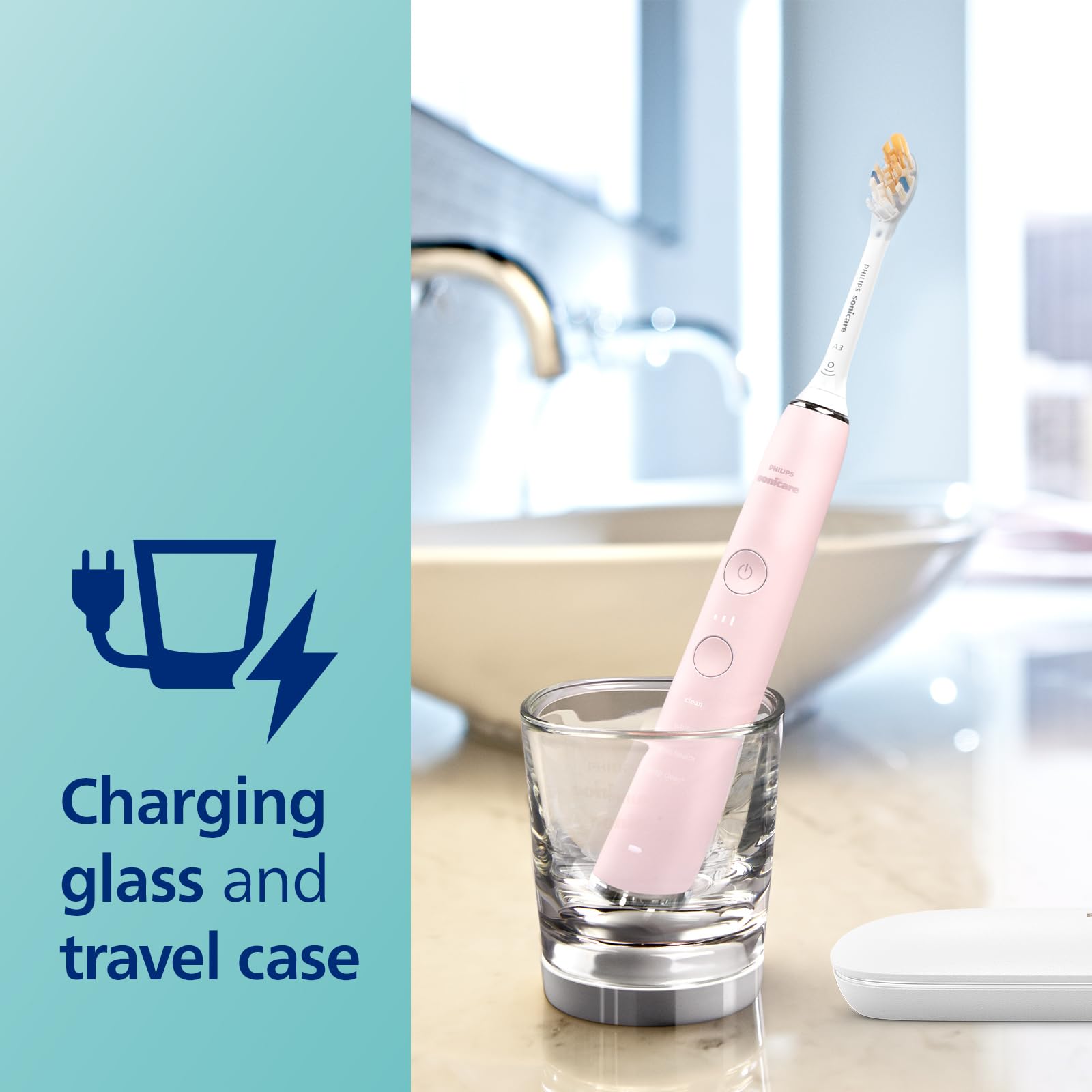 Travel case included with DiamondClean Smart 9300