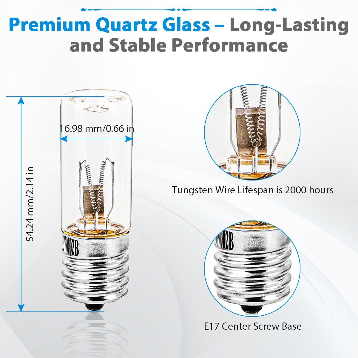 Packaged 4-bulb UV replacement kit