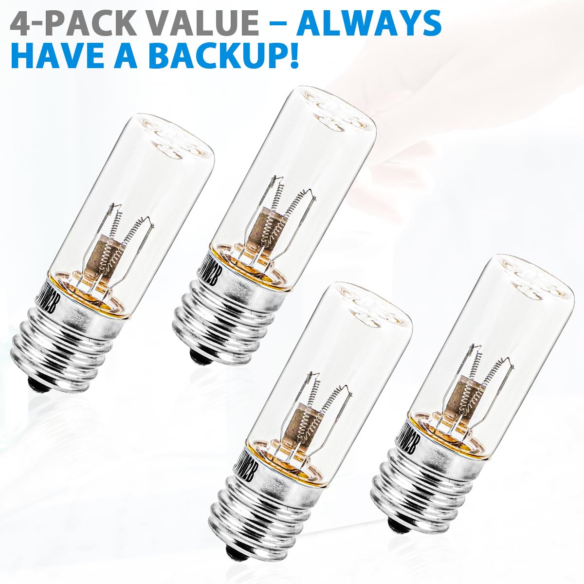 Compatible replacement UV bulbs for Sonicare HX6150/HX6160/D/HX7990 chargers