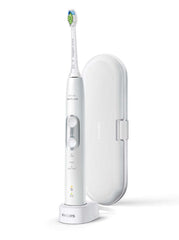 Side profile of the Philips Sonicare HX8911/02 toothbrush in white