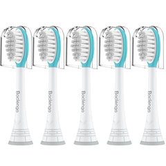 Five blue kids replacement brush heads for Philips Sonicare