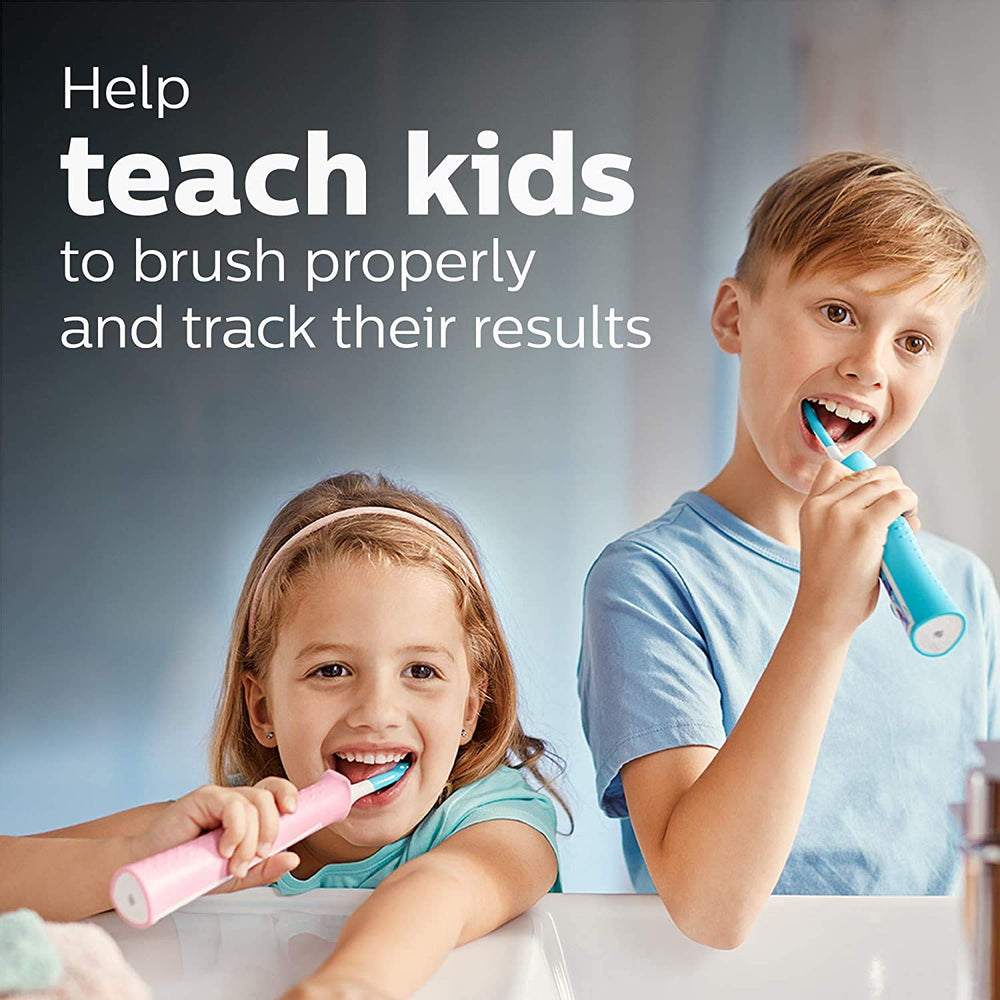 Bluetooth-connected app interface for Sonicare for Kids