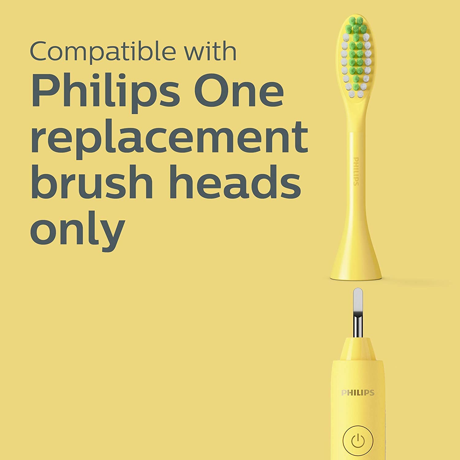 Colorful Mango Yellow handle of Philips Sonicare One