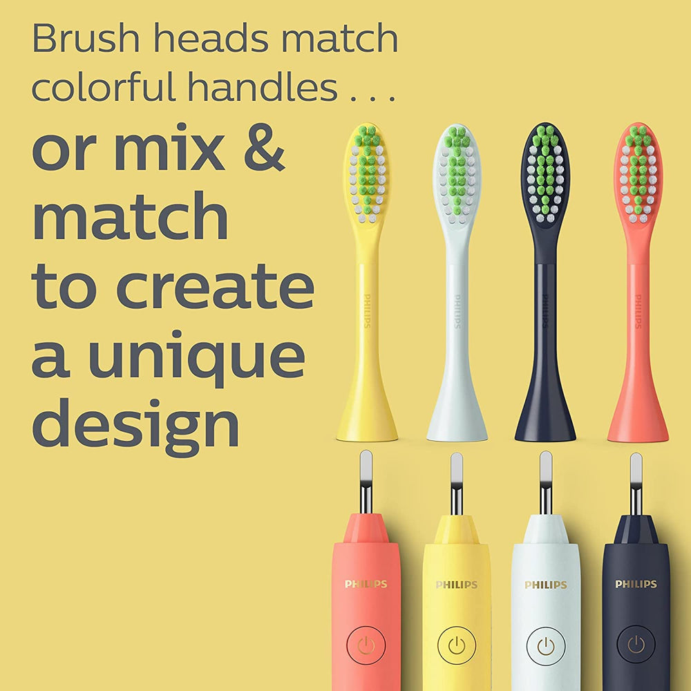 Packaging showing toothbrush, travel case and two brush heads