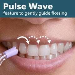 Quad-Stream water flow illustration on Philips Sonicare Power Flosser 3000