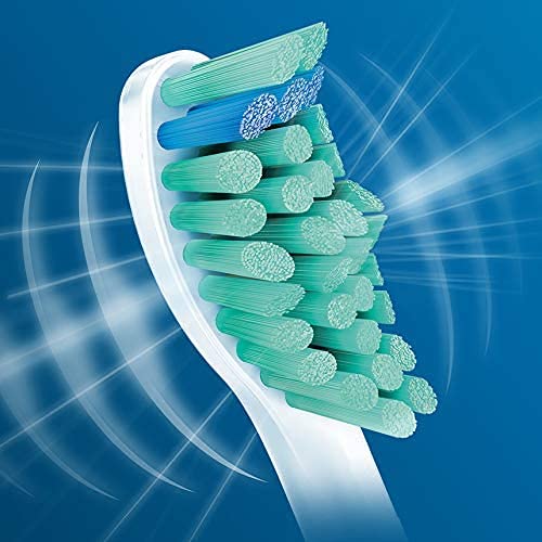 Brush head designed to maximize sonic motion and cleaning performance