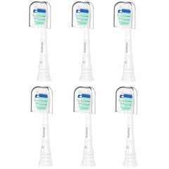 Philips Sonicare compatible replacement toothbrush heads 6-pack