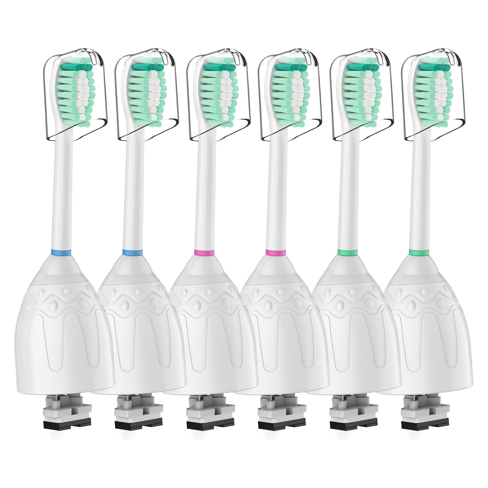 Philips Sonicare replacement brush heads – E-Series – medium soft – front view
