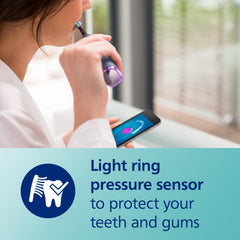 Front light ring pressure sensor indicating too much pressure