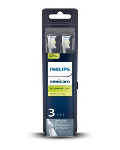 Product shot of Philips Sonicare W DiamondClean replacement heads