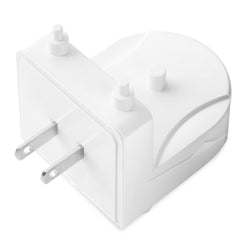 Wall charger mounted on bathroom wall for Philips Sonicare