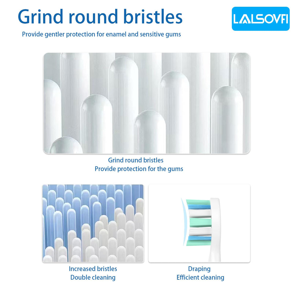 Dense bristles design for powerful cleaning