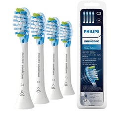 Philips Sonicare Original C3 Premium Plaque Defence replacement heads - 4 pack White HX9044/17