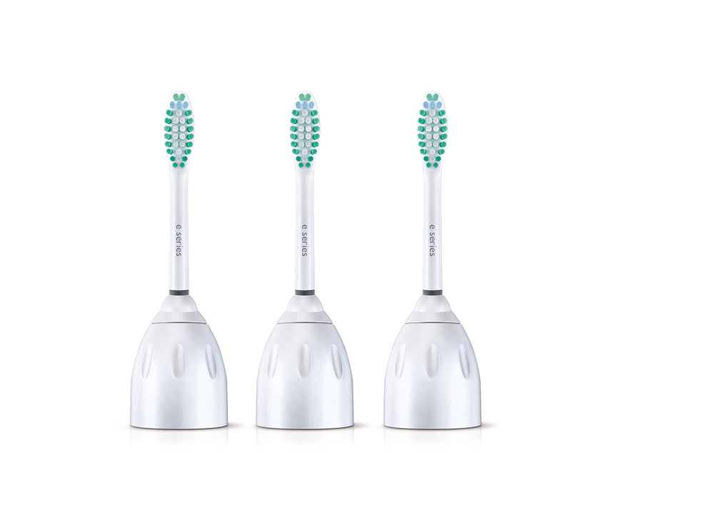 Philips Sonicare e-Series replacement toothbrush heads 3-pack white HX7023/64