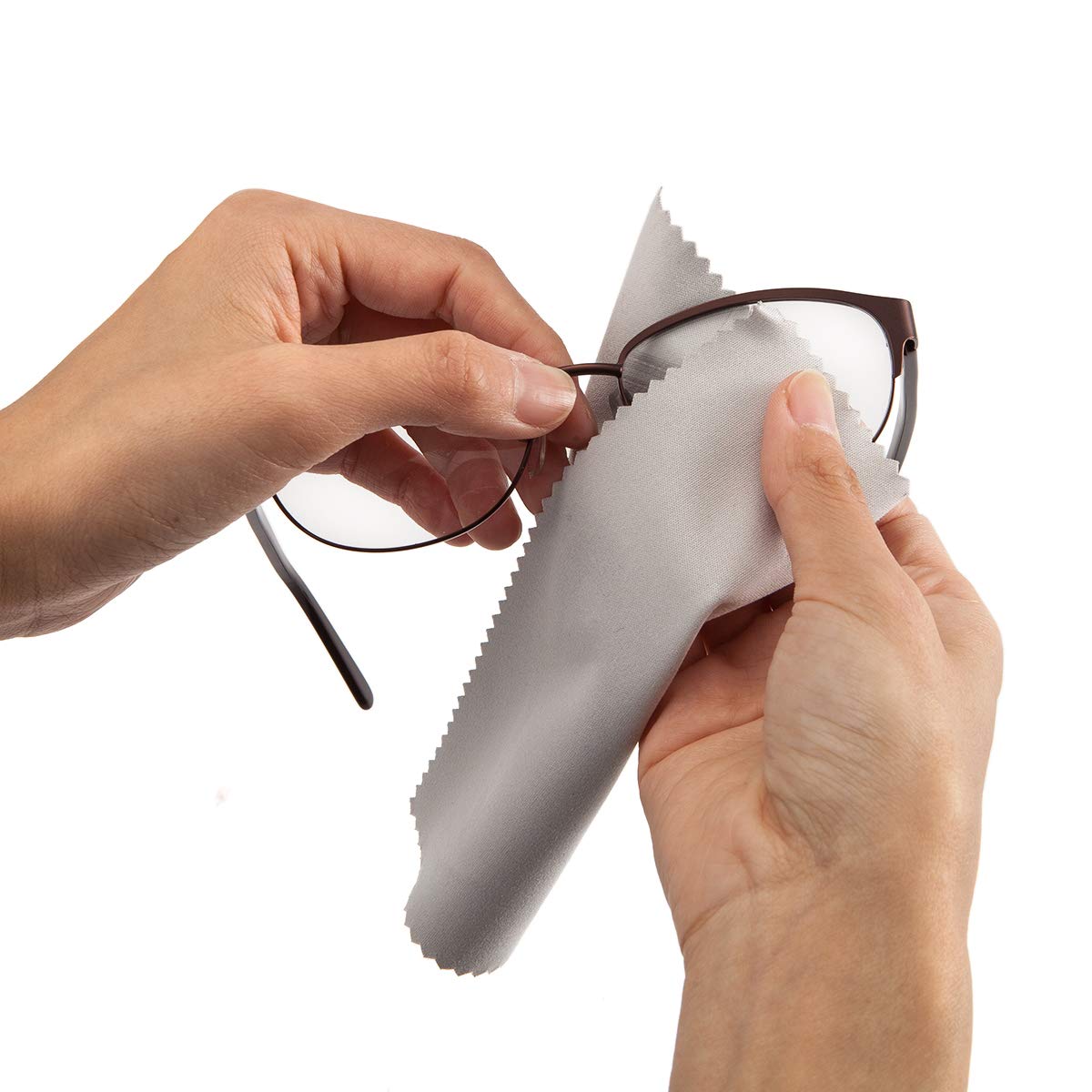 Camera lens cleaning microfiber cloth, 5x6 inches