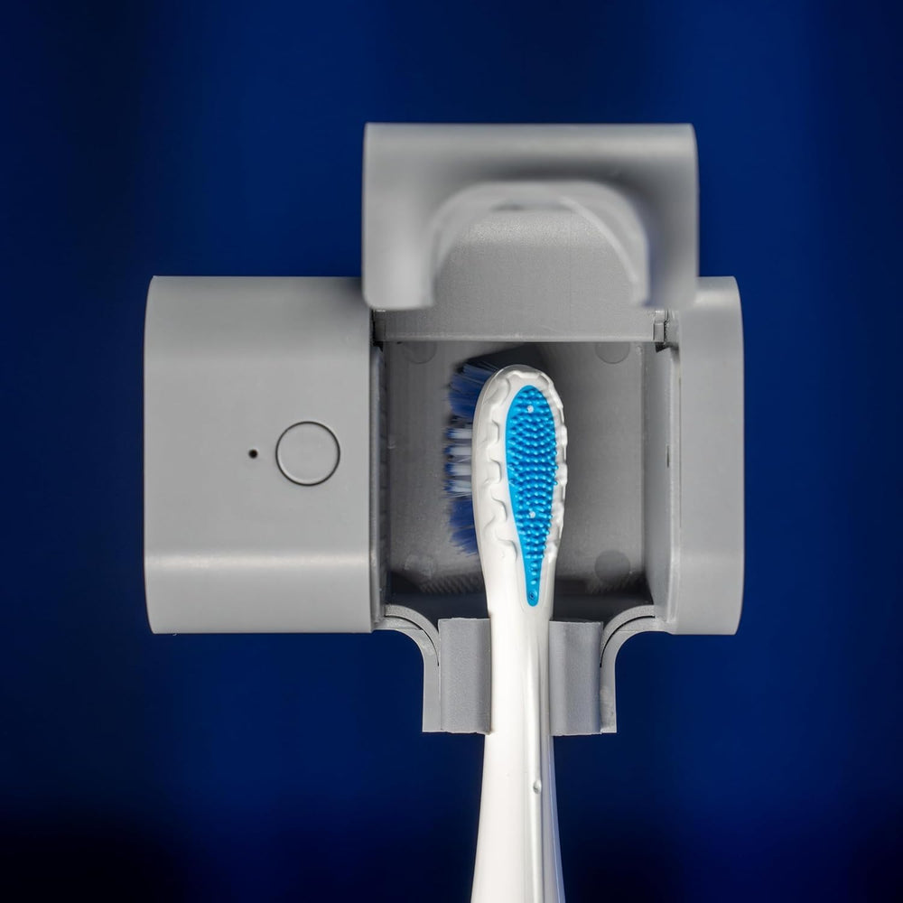 Status indicators and LED lights during sanitization