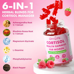 Gummies featuring Phosphatidylserine and L-Theanine for calm focus