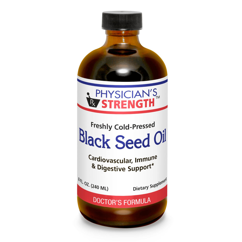 Physician's Strength Black Seed Oil 8 oz bottle