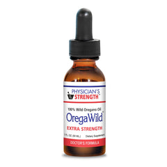 Physician's Strength OregaWild Extra Strength 30ml bottle close-up