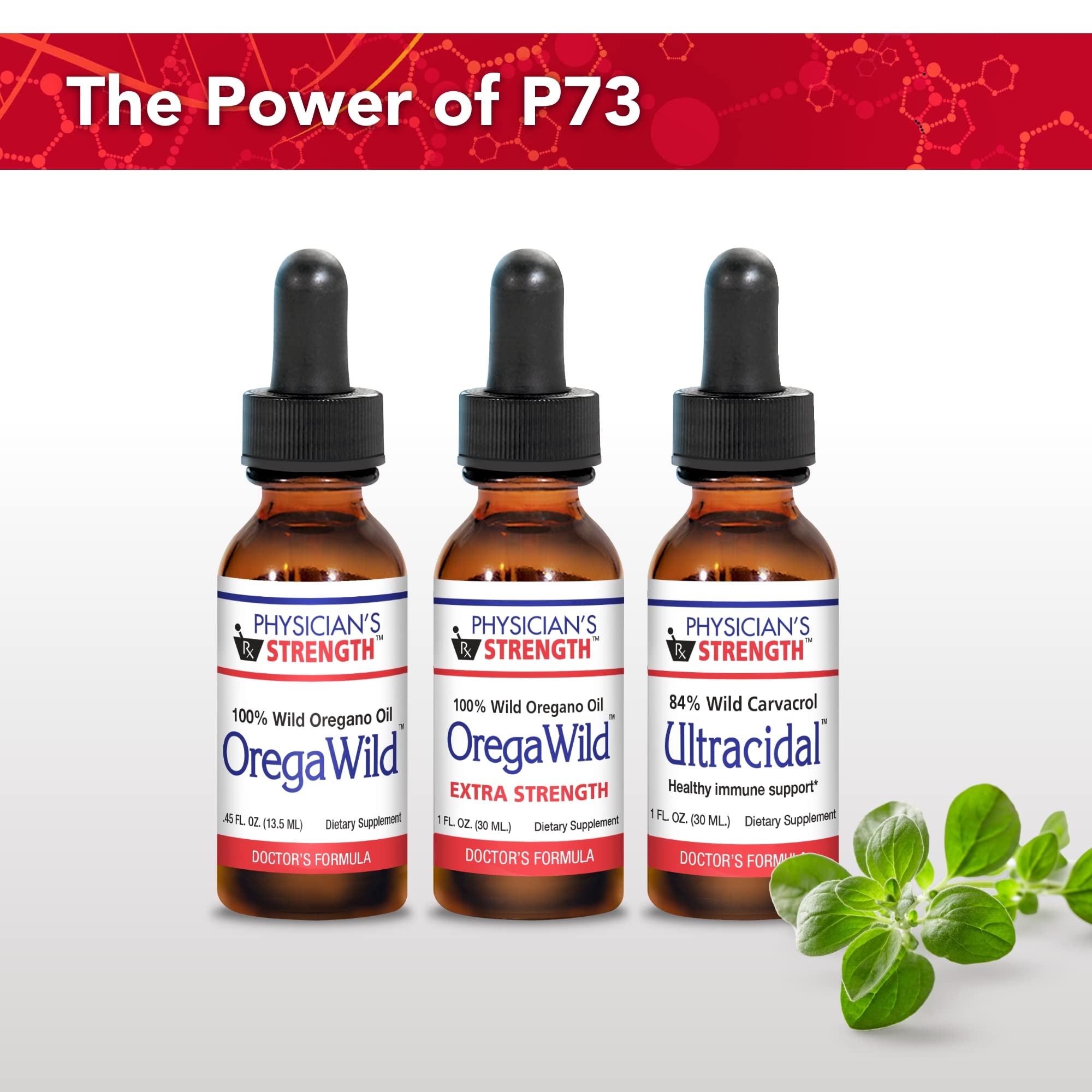 Ingredients: wild oregano oil P73 in olive oil on label