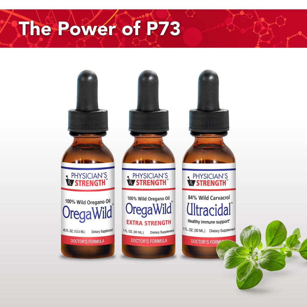 Ingredients: wild oregano oil P73 in olive oil on label