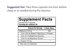 Close-up of Power-Min magnesium complex capsules